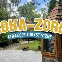 Rabka-Zdrój: odkryj atrakcje turystyczne! Spacer po parku, wizyta w muzeum i relaks na ławce.