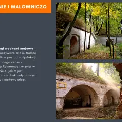 Jesienny las otula zabytkowe fortyfikacje. Forteczna Trasa Rowerowa w Przemyślu to idealny pomysł na majówkę.
