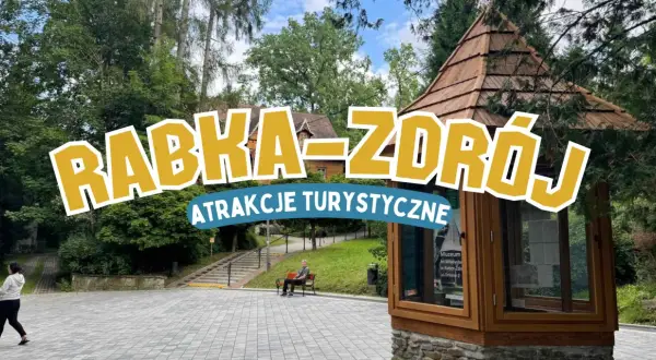 Rabka-Zdrój: odkryj atrakcje turystyczne! Spacer po parku, wizyta w muzeum i relaks na ławce.