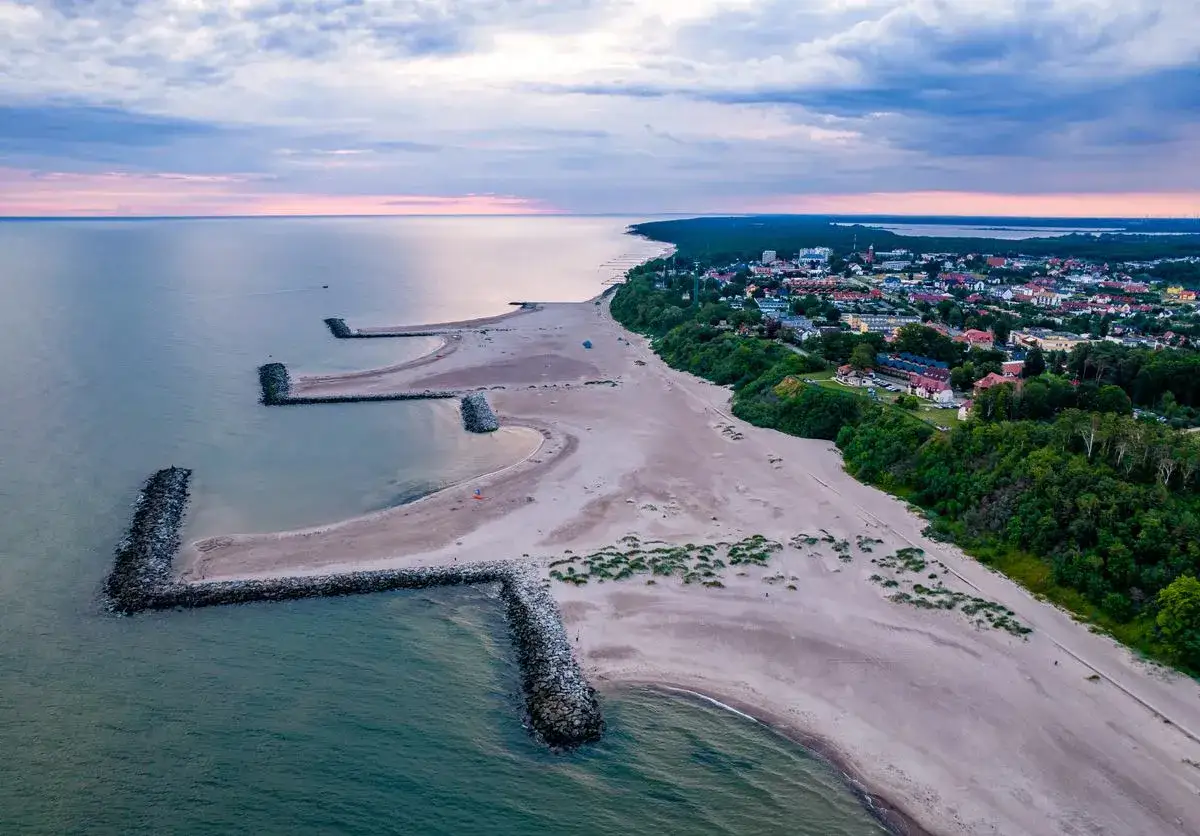 Plaża w Jarosławcu, zwana czasem